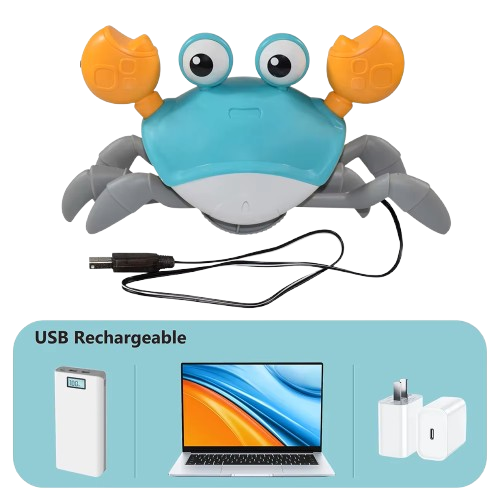 CrawlingCrab™, Cangrejo caminador Montesori USB