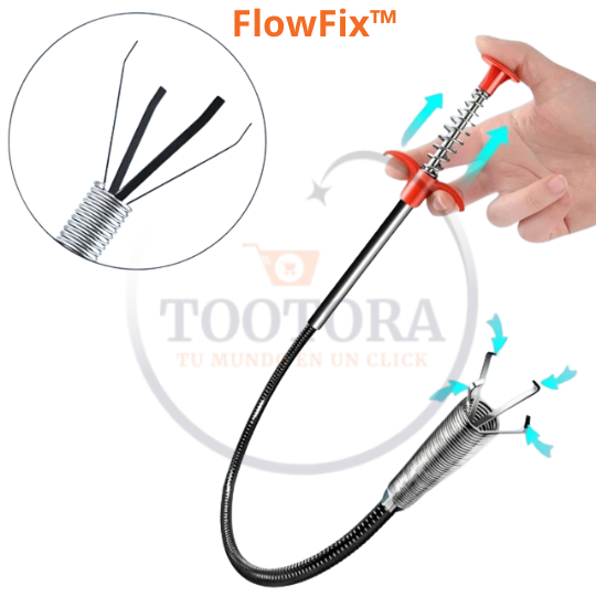 FlowFix™, Pinza destapa desagües