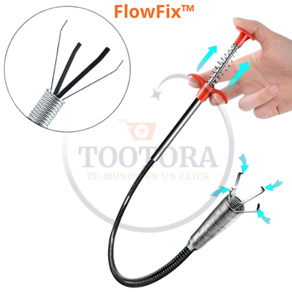 FlowFix™, Pinza destapa desagües