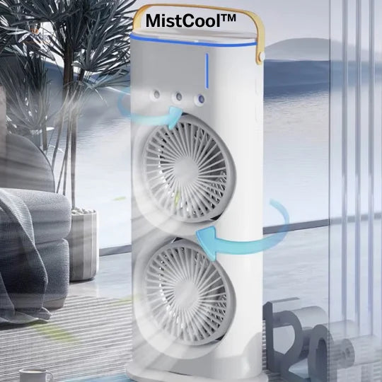 MistCool™, Ventilador doble con humidificador USB