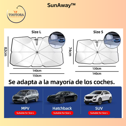 SunAway™, Parasol para Parabrisas