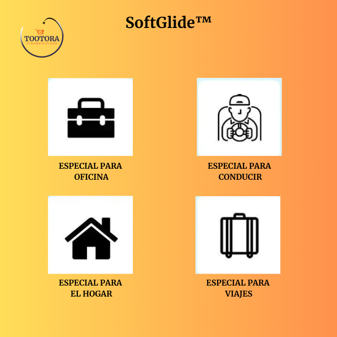 SoftGlide™, Suave Cojín de Gel