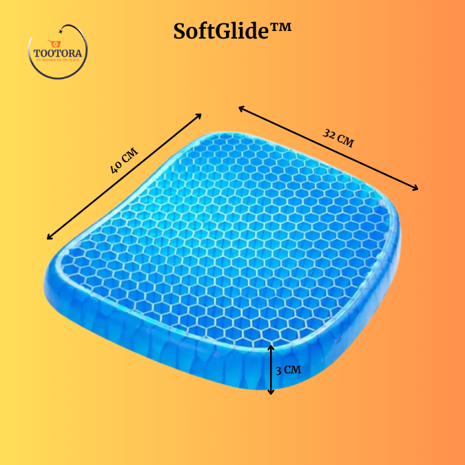 SoftGlide™, Suave Cojín de Gel