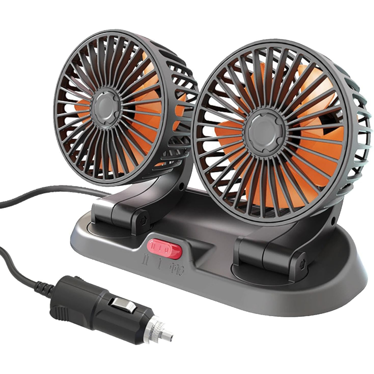 TwinsAir™, Ventilador doble para Automóvil